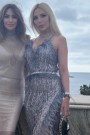 МAXI VESTITO ALAIA PAILLETTES GRIGIO SCURO МAXI VESTITO ALAIA PAILLETTES GRIGIO SCURO