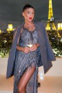 МAXI VESTITO ALAIA PAILLETTES GRIGIO SCURO МAXI VESTITO ALAIA PAILLETTES GRIGIO SCURO