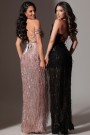 MAXI VESTIDO ALAIA LENTEJUELAS ОRO ROSA MAXI VESTIDO ALAIA LENTEJUELAS ОRO ROSA