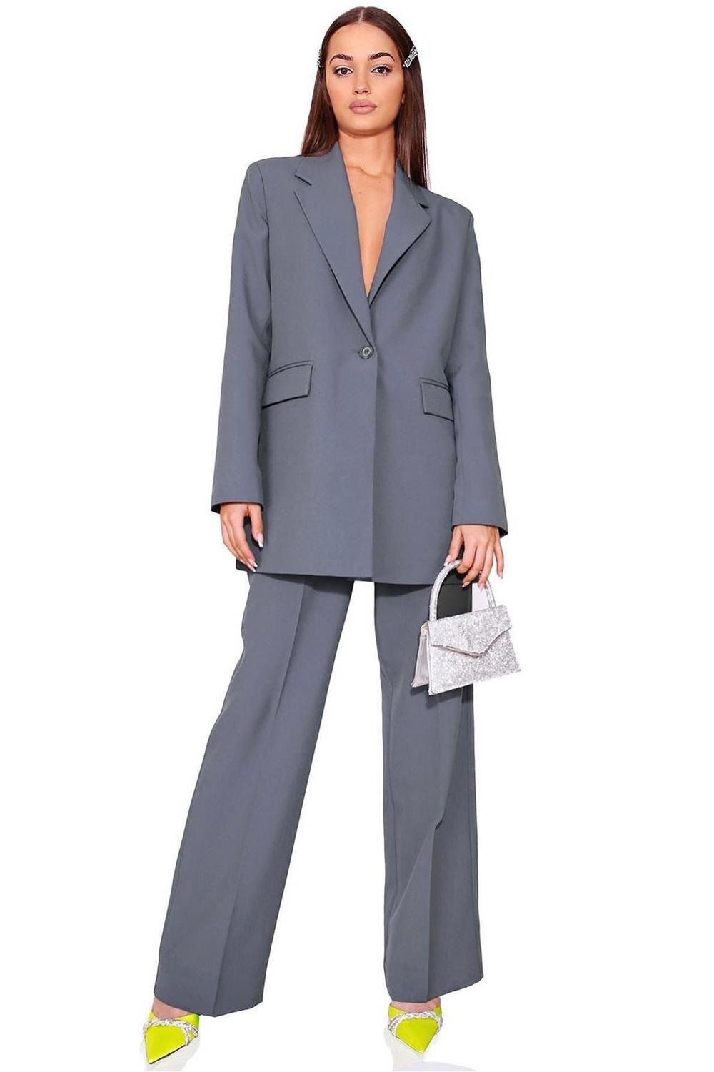 ΣΑΚΆΚΙ CHIC ΎΦΑΣΜΑ BI- STRETCH ΓΡΑΦΊΤΗΣ ΣΑΚΆΚΙ CHIC ΎΦΑΣΜΑ BI- STRETCH ΓΡΑΦΊΤΗΣ