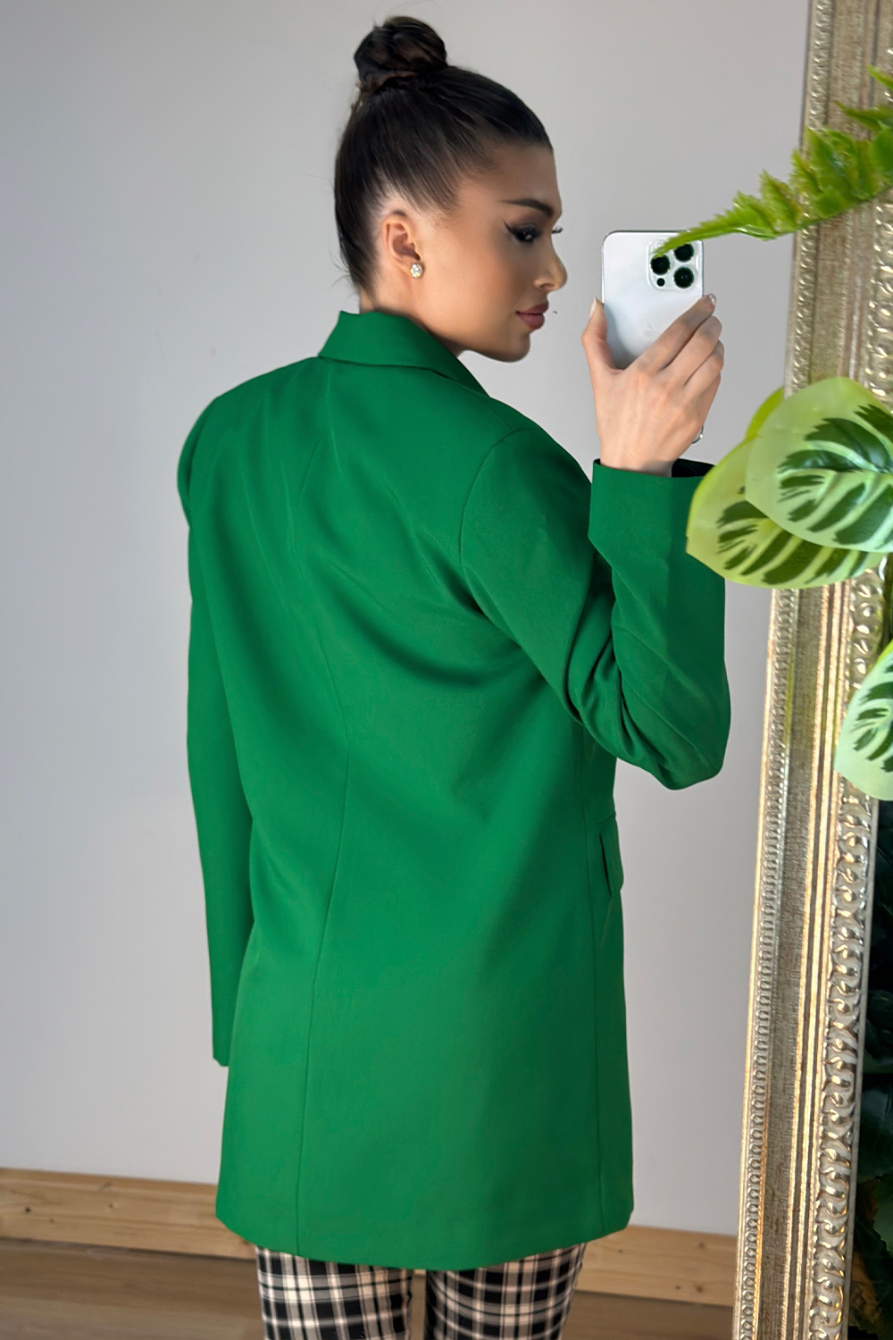 САКО CHIC BI-STRETCH ТЕКСТИЛ ЗЕЛЕН САКО CHIC BI-STRETCH ТЕКСТИЛ ЗЕЛЕН