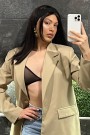 ΣΑΚΆΚΙ CHIC ΎΦΑΣΜΑ BI- STRETCH ΜΠΕΖ / ΓΥΜΝΌ ΣΑΚΆΚΙ CHIC ΎΦΑΣΜΑ BI- STRETCH ΜΠΕΖ / ΓΥΜΝΌ