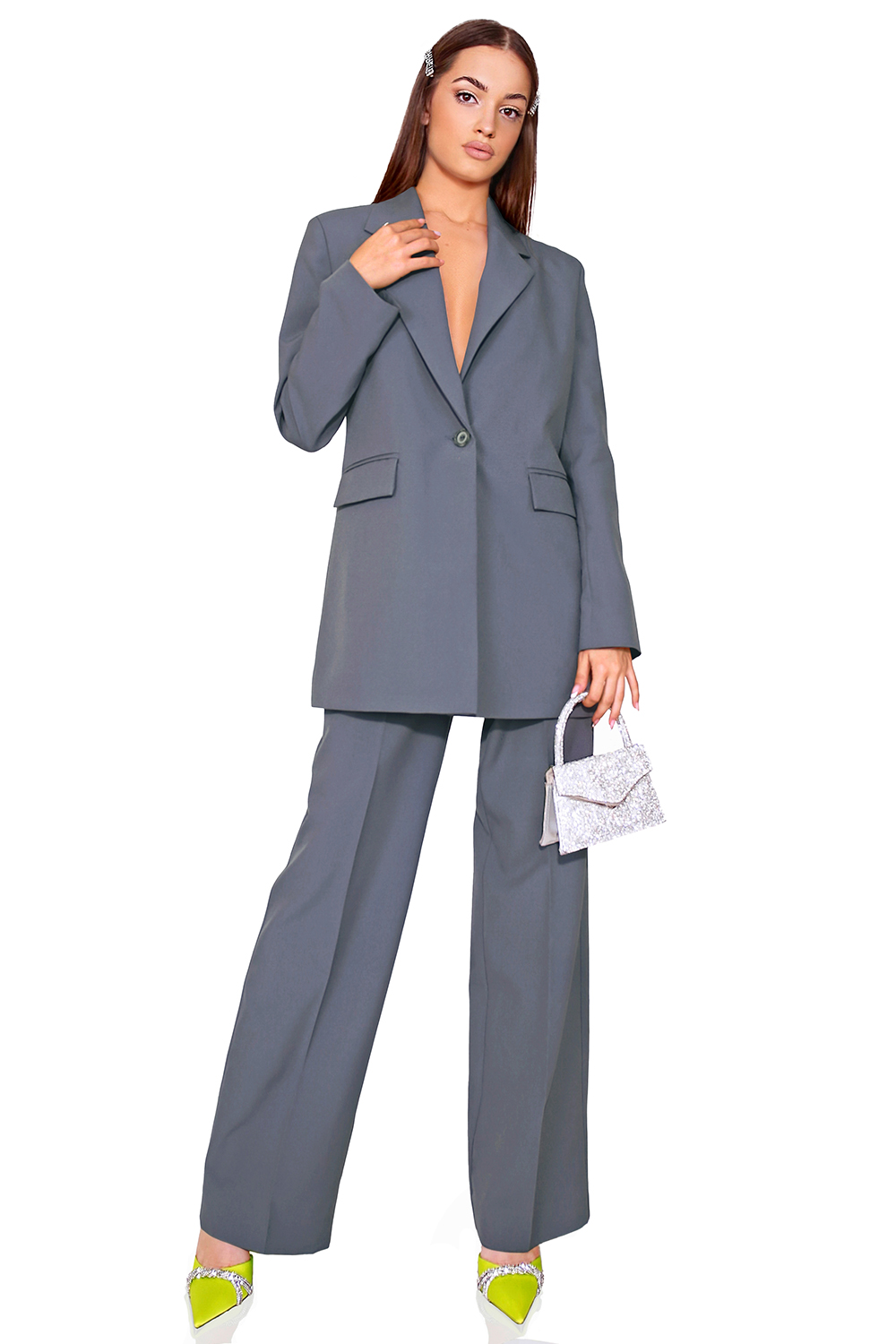ΣΑΚΆΚΙ CHIC ΎΦΑΣΜΑ BI- STRETCH ΓΡΑΦΊΤΗΣ ΣΑΚΆΚΙ CHIC ΎΦΑΣΜΑ BI- STRETCH ΓΡΑΦΊΤΗΣ