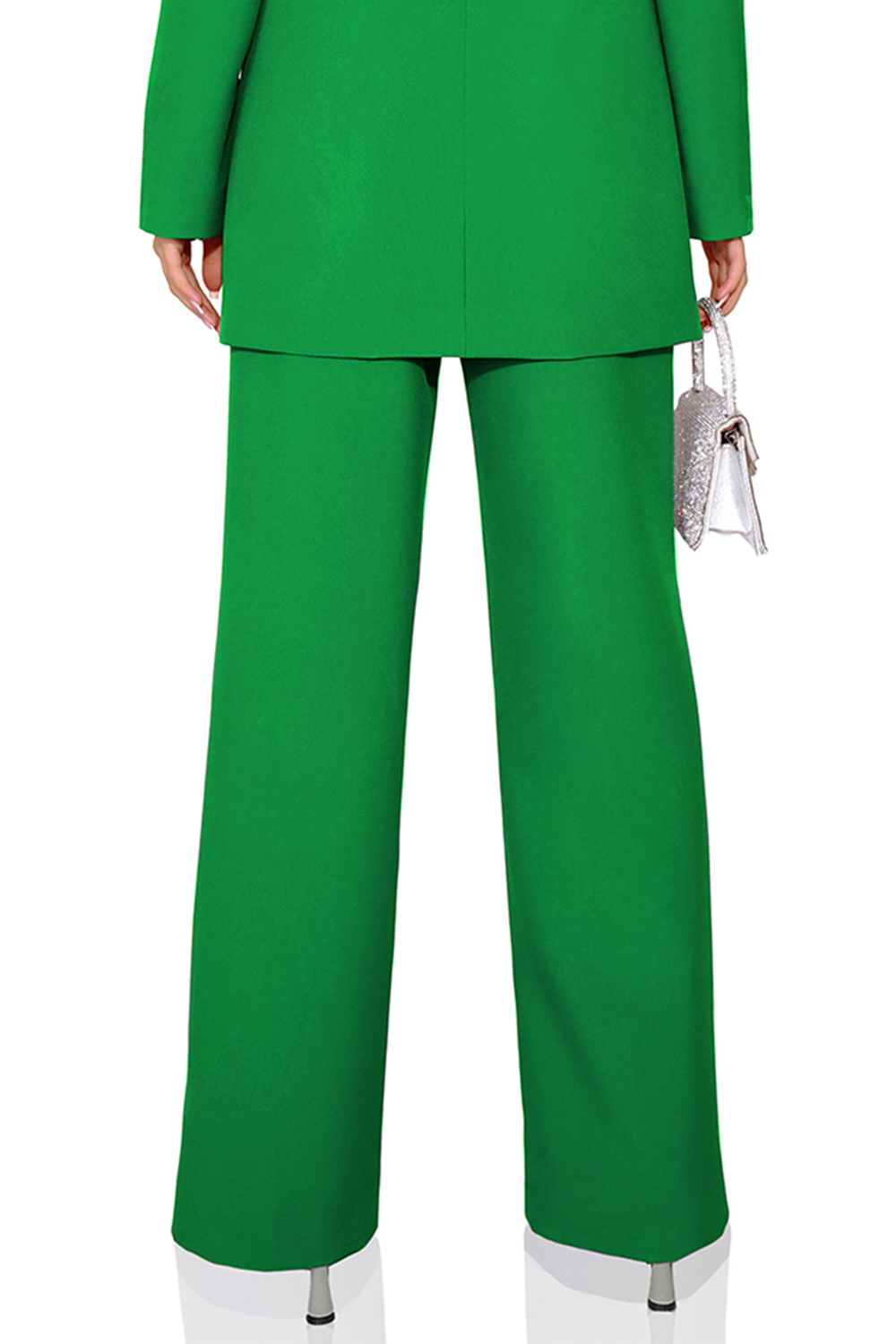 PANTALONI BOSSY TESSUTO BIELASTICO VERDE PANTALONI BOSSY TESSUTO BIELASTICO VERDE