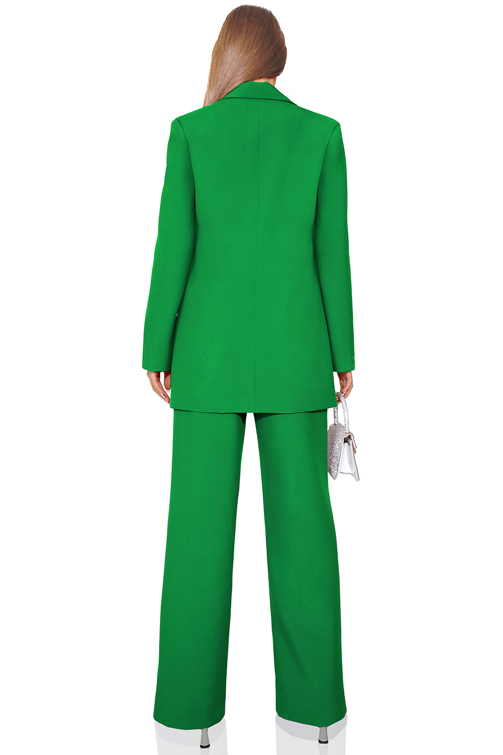PANTALONI BOSSY TESSUTO BIELASTICO VERDE PANTALONI BOSSY TESSUTO BIELASTICO VERDE