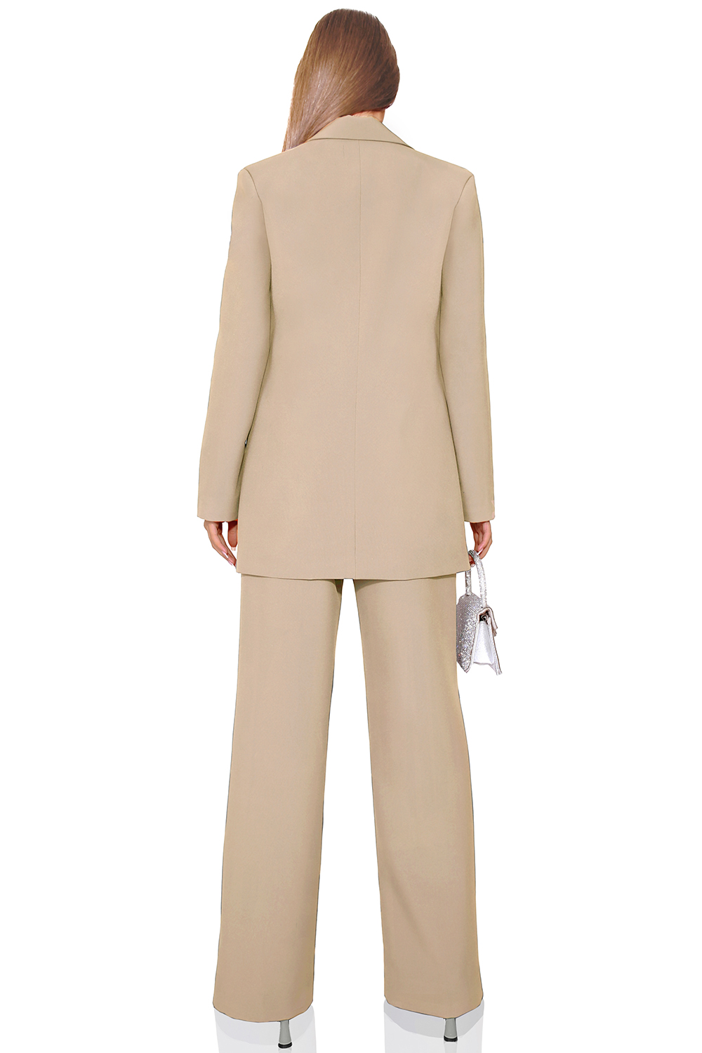 PANTALONI BOSSY TESSUTO BIELASTICO BEIGE / NUDO PANTALONI BOSSY TESSUTO BIELASTICO BEIGE / NUDO