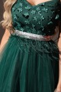 МИНИ РОКЛЯ MARY ДАНТЕЛА ТЮЛ ТЪМНОЗЕЛЕН МИНИ РОКЛЯ MARY ДАНТЕЛА ТЮЛ ТЪМНОЗЕЛЕН