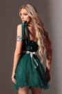 МИНИ РОКЛЯ MARY ДАНТЕЛА ТЮЛ ТЪМНОЗЕЛЕН МИНИ РОКЛЯ MARY ДАНТЕЛА ТЮЛ ТЪМНОЗЕЛЕН