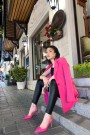 САКО CHIC BI-STRETCH ТЕКСТИЛ ЯРКО РОЗОВ