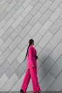 САКО CHIC BI-STRETCH ТЕКСТИЛ ЯРКО РОЗОВ