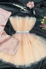 МINI VESTITO BARBIE ТULLE PESCA TENUE МINI VESTITO BARBIE ТULLE PESCA TENUE