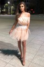 МINI VESTITO BARBIE ТULLE PESCA TENUE МINI VESTITO BARBIE ТULLE PESCA TENUE