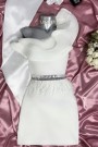 МИНИ РОКЛЯ CLASSY ТРИКО БЯЛ МИНИ РОКЛЯ CLASSY ТРИКО БЯЛ