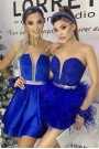 МИНИ РОКЛЯ CRYSTAL САТЕН КОБАЛТОВО СИН МИНИ РОКЛЯ CRYSTAL САТЕН КОБАЛТОВО СИН