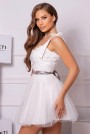 МИНИ РОКЛЯ MARY ДАНТЕЛА ТЮЛ БЯЛ МИНИ РОКЛЯ MARY ДАНТЕЛА ТЮЛ БЯЛ