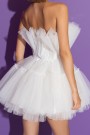 ΜΊΝΙ ΦΌΡΕΜΑ BARBIE ΤΟΎΛΙ ΆΣΠΡΟ ΜΊΝΙ ΦΌΡΕΜΑ BARBIE ΤΟΎΛΙ ΆΣΠΡΟ