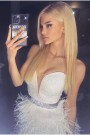 ΜΊΝΙ ΦΌΡΕΜΑ TINKERBELL ΠΑΓΙΈΤΕΣ ΦΤΕΡΑ ΆΣΠΡΟ