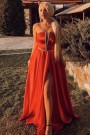 МАКСИ РОКЛЯ CELIN САТЕН ЧЕРВЕН МАКСИ РОКЛЯ CELIN САТЕН ЧЕРВЕН