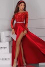МАКСИ РОКЛЯ CARMEN ДАНТЕЛА САТЕН ЧЕРВЕН МАКСИ РОКЛЯ CARMEN ДАНТЕЛА САТЕН ЧЕРВЕН