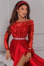 МАКСИ РОКЛЯ CARMEN ДАНТЕЛА САТЕН ЧЕРВЕН МАКСИ РОКЛЯ CARMEN ДАНТЕЛА САТЕН ЧЕРВЕН