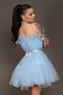 МИНИ РОКЛЯ BARBIE ТЮЛ СВЕТЛОСИН МИНИ РОКЛЯ BARBIE ТЮЛ СВЕТЛОСИН