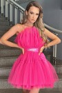 MINI DRESS BARBIE TULLE HOT PINK MINI DRESS BARBIE TULLE HOT PINK