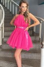 MINI DRESS BARBIE TULLE HOT PINK MINI DRESS BARBIE TULLE HOT PINK