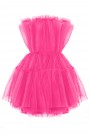 MINI DRESS BARBIE TULLE HOT PINK MINI DRESS BARBIE TULLE HOT PINK