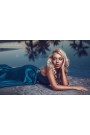 МАКСИ РОКЛЯ ADRIANA САТЕН ПЕТРОЛЕНО СИН МАКСИ РОКЛЯ ADRIANA САТЕН ПЕТРОЛЕНО СИН