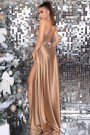 MAXI DRESS CELIN SATIN GOLDEN MAXI DRESS CELIN SATIN GOLDEN