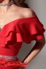 MAXI VESTIDO MADELYN LEOTARDO ROJO MAXI VESTIDO MADELYN LEOTARDO ROJO