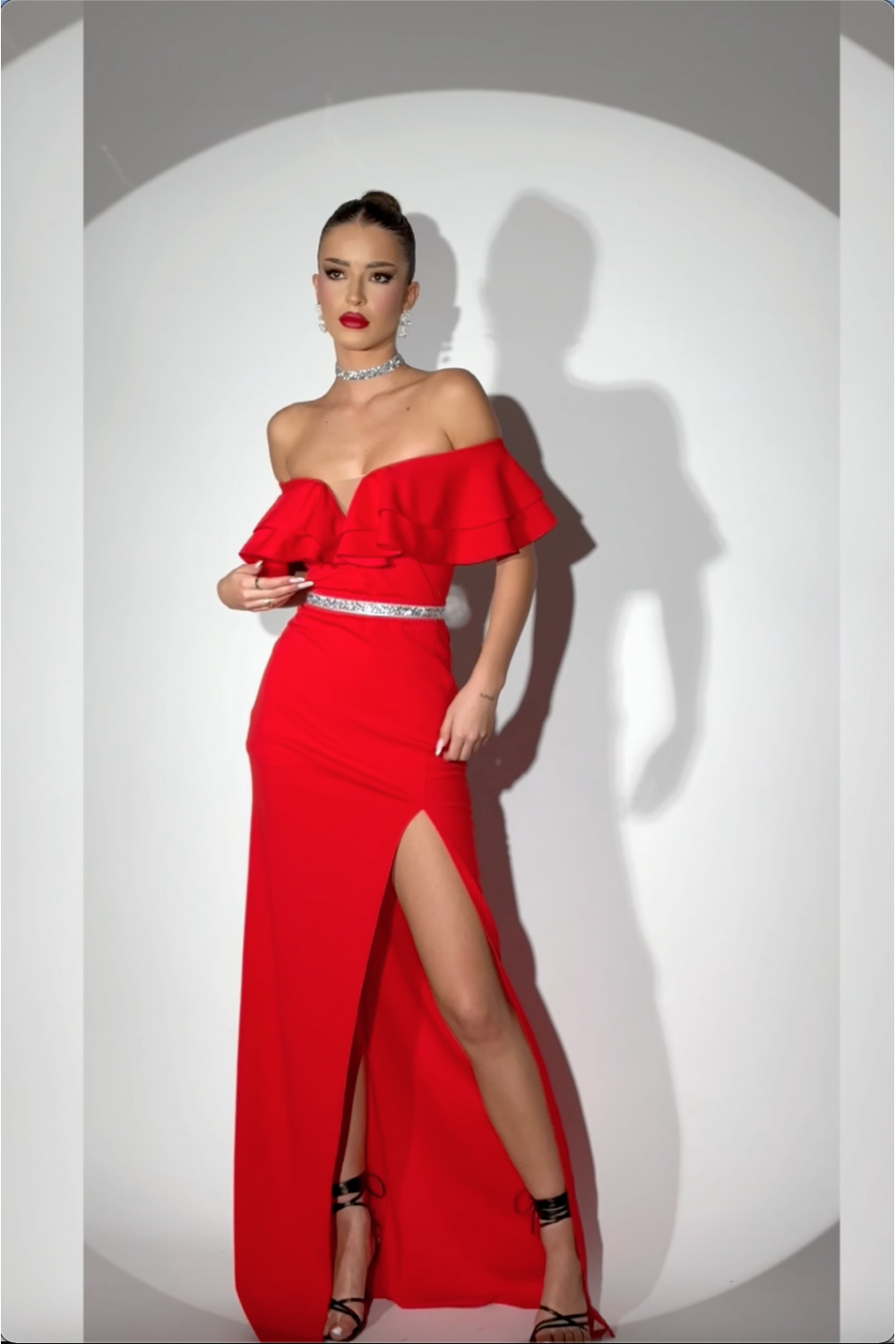 MAXI VESTIDO MADELYN LEOTARDO ROJO MAXI VESTIDO MADELYN LEOTARDO ROJO