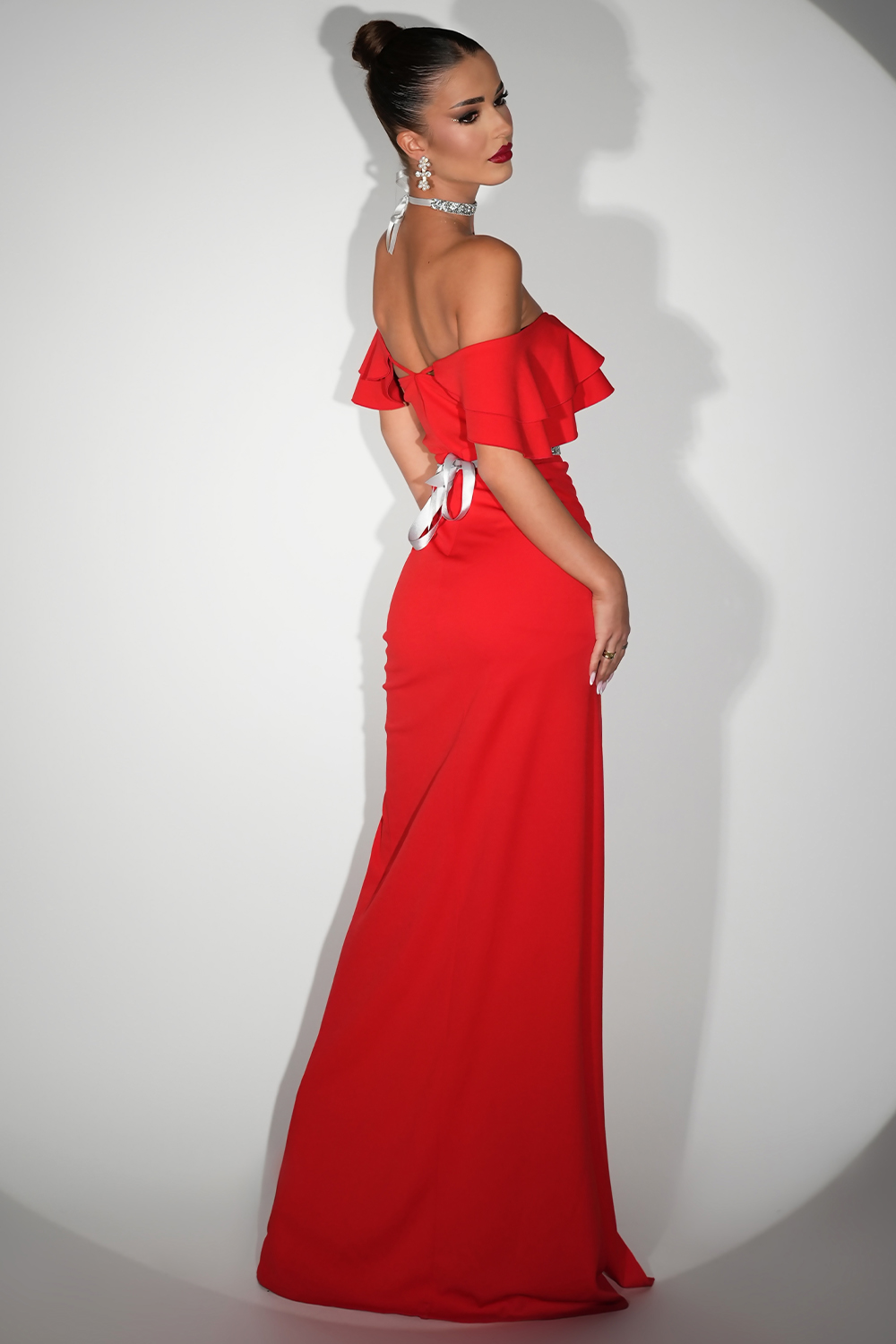 MAXI VESTIDO MADELYN LEOTARDO ROJO MAXI VESTIDO MADELYN LEOTARDO ROJO