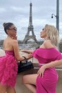 MAXI ROCHIE MADELYN TRICOT ROZ APRINS MAXI ROCHIE MADELYN TRICOT ROZ APRINS