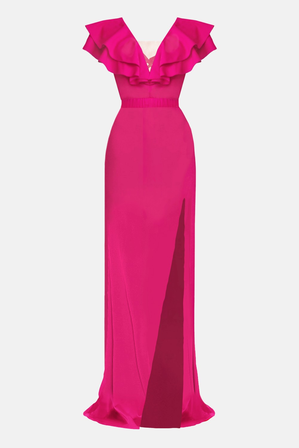 MAXI ROCHIE MADELYN TRICOT ROZ APRINS MAXI ROCHIE MADELYN TRICOT ROZ APRINS