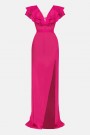 MAXI ROCHIE MADELYN TRICOT ROZ APRINS MAXI ROCHIE MADELYN TRICOT ROZ APRINS