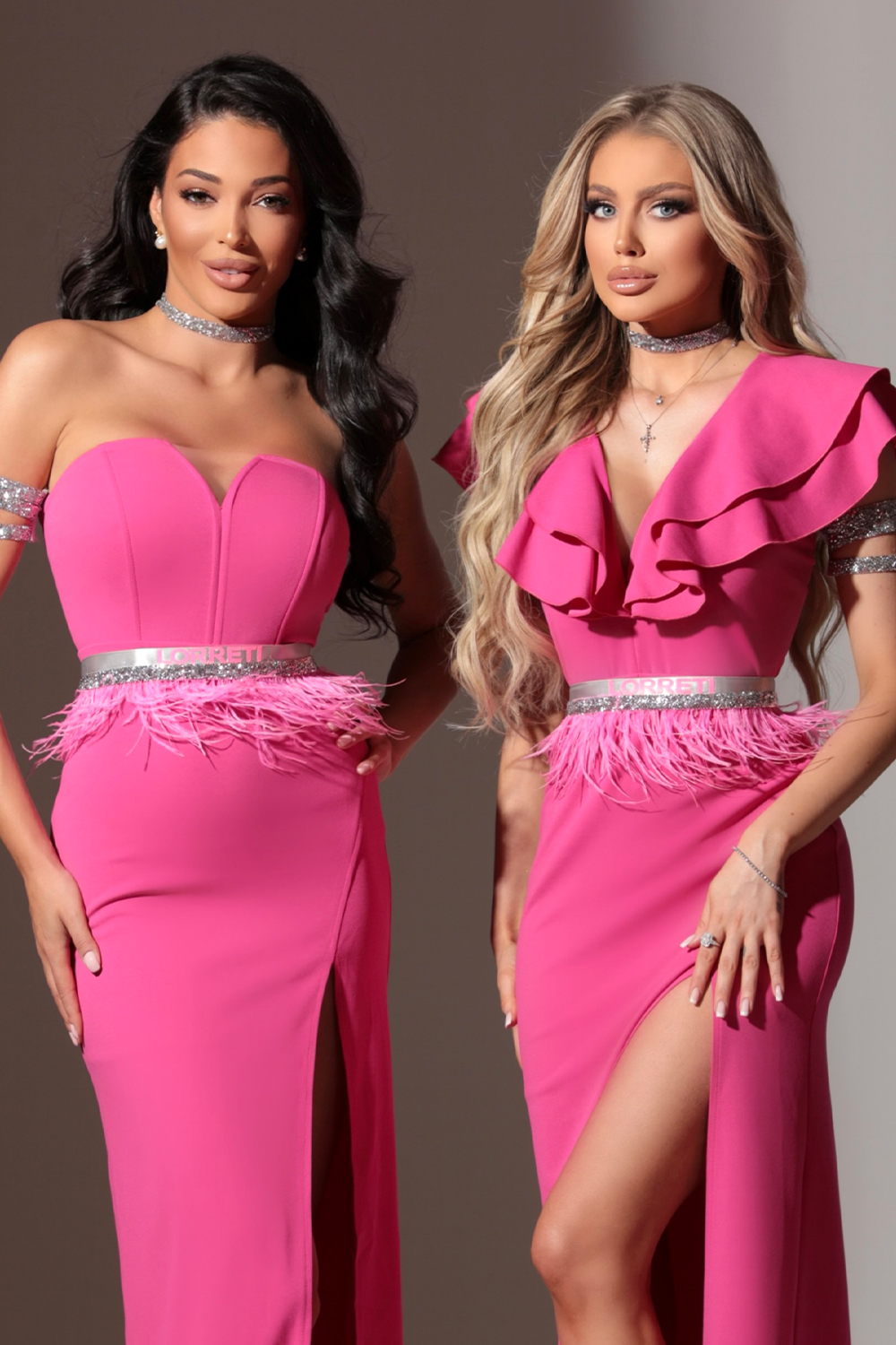 MAXI ROCHIE MADELYN TRICOT ROZ APRINS MAXI ROCHIE MADELYN TRICOT ROZ APRINS