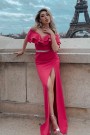MAXI ROCHIE MADELYN TRICOT ROZ APRINS MAXI ROCHIE MADELYN TRICOT ROZ APRINS