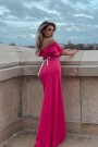 MAXI ROCHIE MADELYN TRICOT ROZ APRINS MAXI ROCHIE MADELYN TRICOT ROZ APRINS
