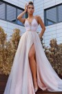 МАКСИ РОКЛЯ CANDICE ДАНТЕЛА ТЮЛ БРОКАТ БЕЖОВ / НЮД МАКСИ РОКЛЯ CANDICE ДАНТЕЛА ТЮЛ БРОКАТ БЕЖОВ / НЮД
