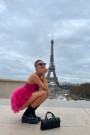 МИНИ РОКЛЯ AMORE ПАЙЕТИ ТЮЛ ЯРКО РОЗОВ МИНИ РОКЛЯ AMORE ПАЙЕТИ ТЮЛ ЯРКО РОЗОВ