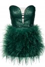 МИНИ СЕТ ТОП С ПОЛА TINKERBELL ПАЙЕТИ ПЕРА ТЪМНО ЗЕЛЕН МИНИ СЕТ ТОП С ПОЛА TINKERBELL ПАЙЕТИ ПЕРА ТЪМНО ЗЕЛЕН