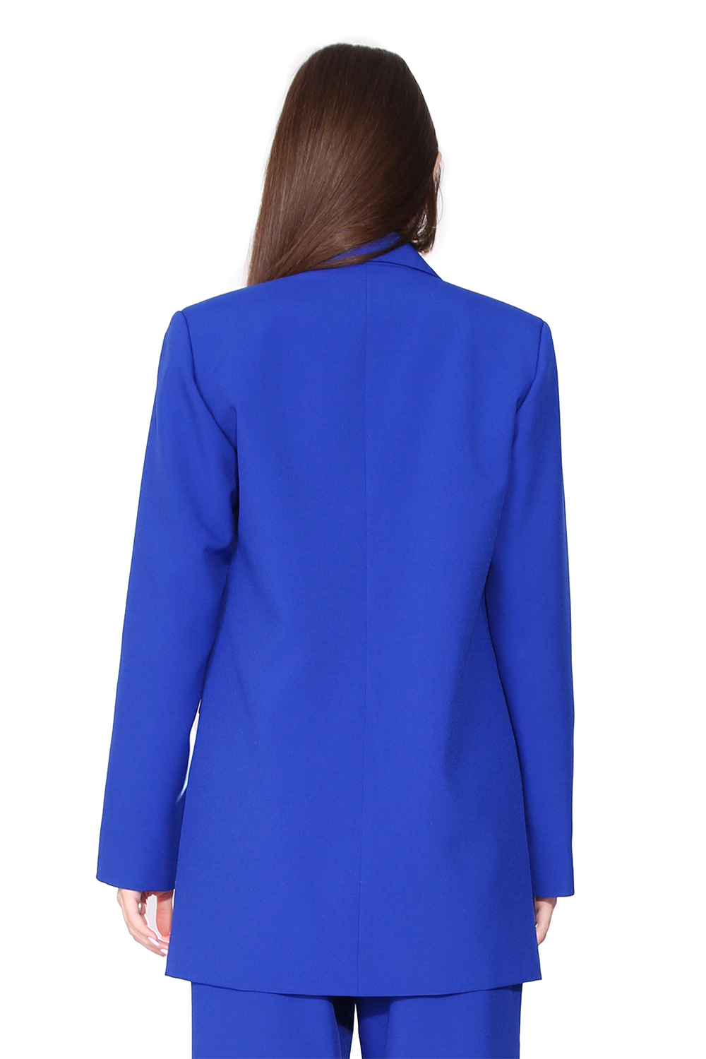 PANTALONI BOSSY TESSUTO BIELASTICO BLU COBALTO