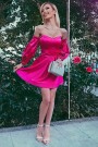МИНИ СЕТ ТОП С ПОЛА MARYLIN САТЕН ЯРКО РОЗОВ МИНИ СЕТ ТОП С ПОЛА MARYLIN САТЕН ЯРКО РОЗОВ