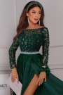 ДЪЛЪГ СЕТ ТОП С ПОЛА CARMEN ДАНТЕЛА САТЕН ТЪМНО ЗЕЛЕН ДЪЛЪГ СЕТ ТОП С ПОЛА CARMEN ДАНТЕЛА САТЕН ТЪМНО ЗЕЛЕН