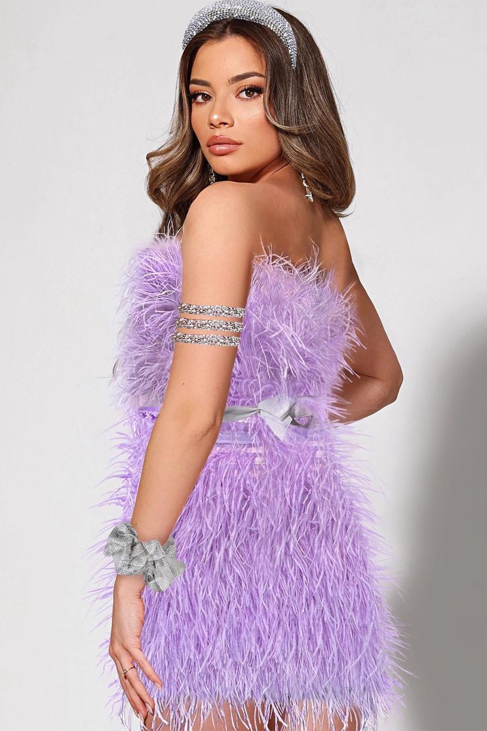 МИНИ СЕТ ТОП С ПОЛА FEATHER QUEEN ПЕРА ЛАВАНДУЛА МИНИ СЕТ ТОП С ПОЛА FEATHER QUEEN ПЕРА ЛАВАНДУЛА