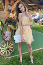 МИНИ РОКЛЯ BARBIE ТЮЛ ВАНИЛИЯ МИНИ РОКЛЯ BARBIE ТЮЛ ВАНИЛИЯ