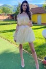 МИНИ РОКЛЯ BARBIE ТЮЛ ВАНИЛИЯ МИНИ РОКЛЯ BARBIE ТЮЛ ВАНИЛИЯ