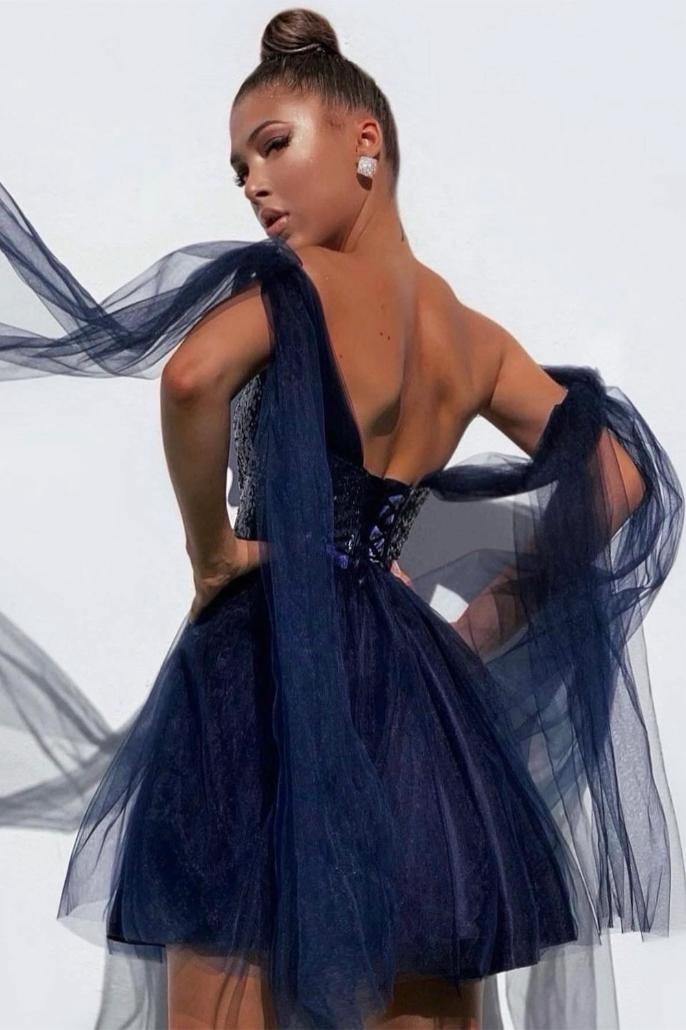 МИНИ СЕТ ТОП С ПОЛА BALLERINA ПАЙЕТИ ТЮЛ ТЪМНО СИН МИНИ СЕТ ТОП С ПОЛА BALLERINA ПАЙЕТИ ТЮЛ ТЪМНО СИН