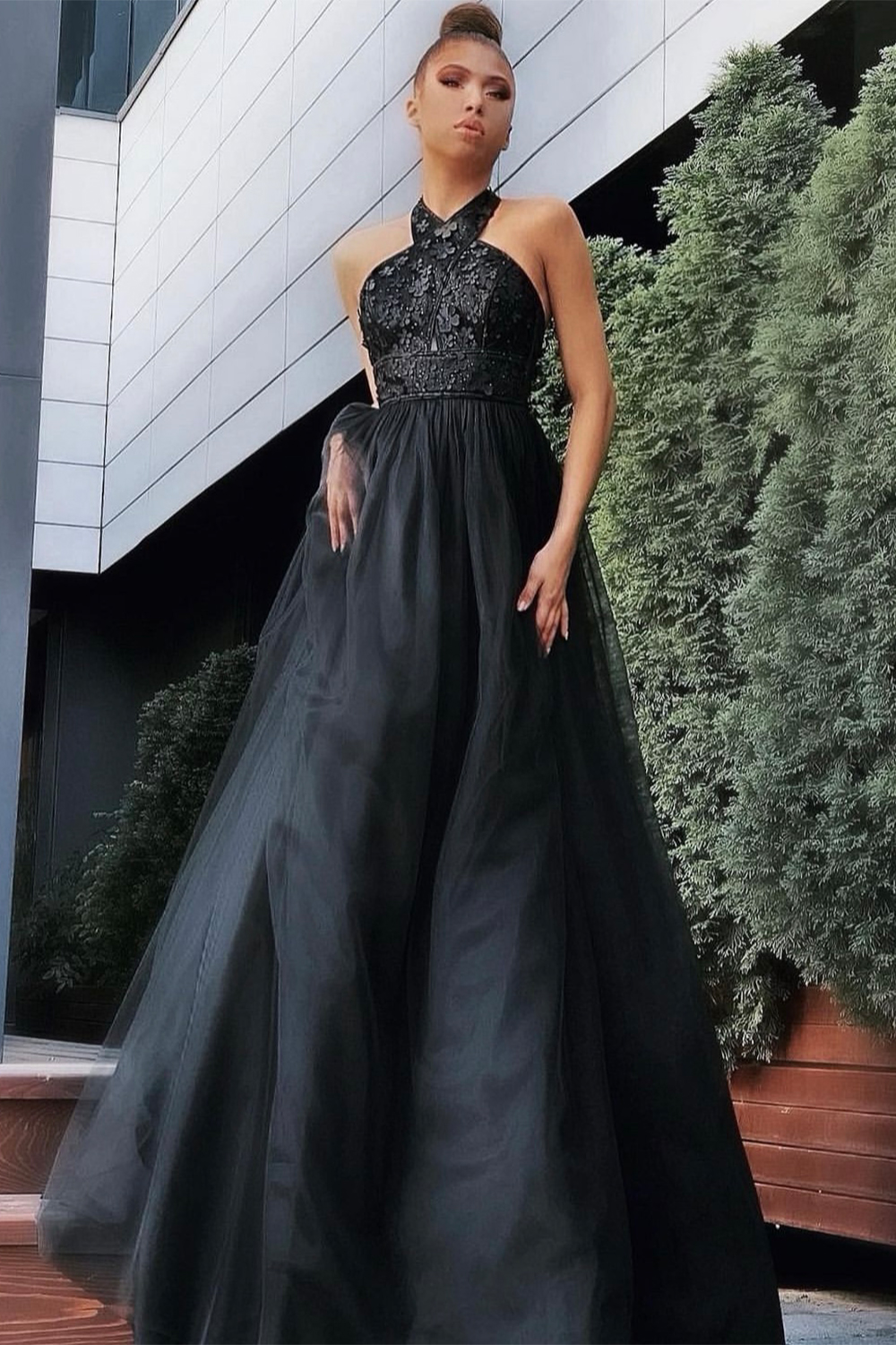 ДЪЛЪГ СЕТ ТОП С ПОЛА ELEANOR ДАНТЕЛА САТЕН ТЮЛ ЧЕРЕН ДЪЛЪГ СЕТ ТОП С ПОЛА ELEANOR ДАНТЕЛА САТЕН ТЮЛ ЧЕРЕН